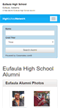 Mobile Screenshot of eufaulahighschool.org